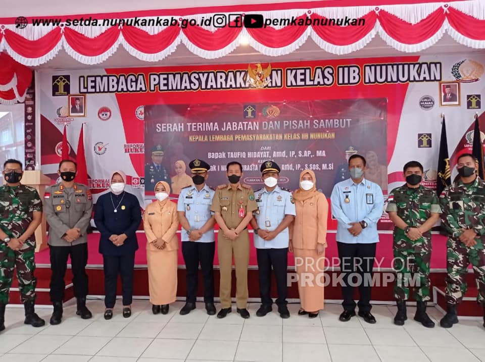 Pisah Sambut Kalapas IIB Nunukan