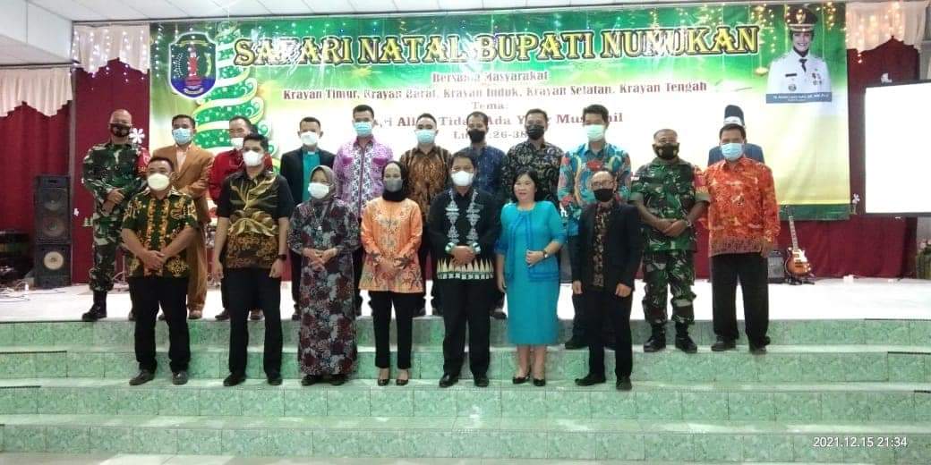 Perayaan Natal Krayan Kabupaten Nunukan
