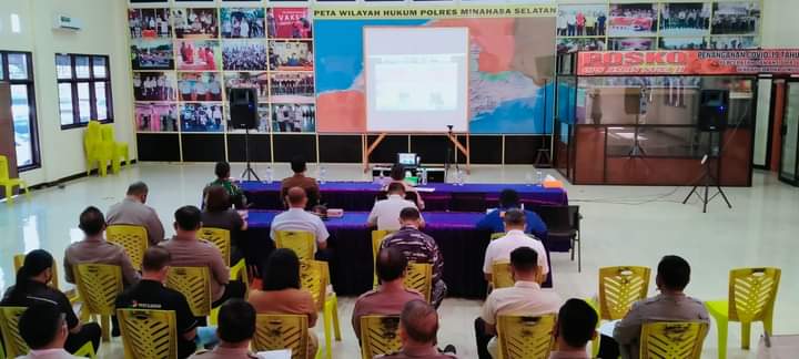 Rapat koordinasi pengamanan Natal dan Tahun Baru