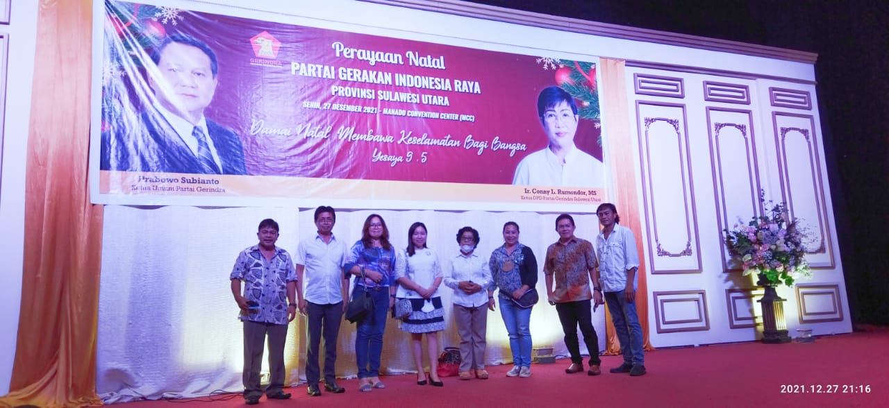 Perayaan Natal Gerindra