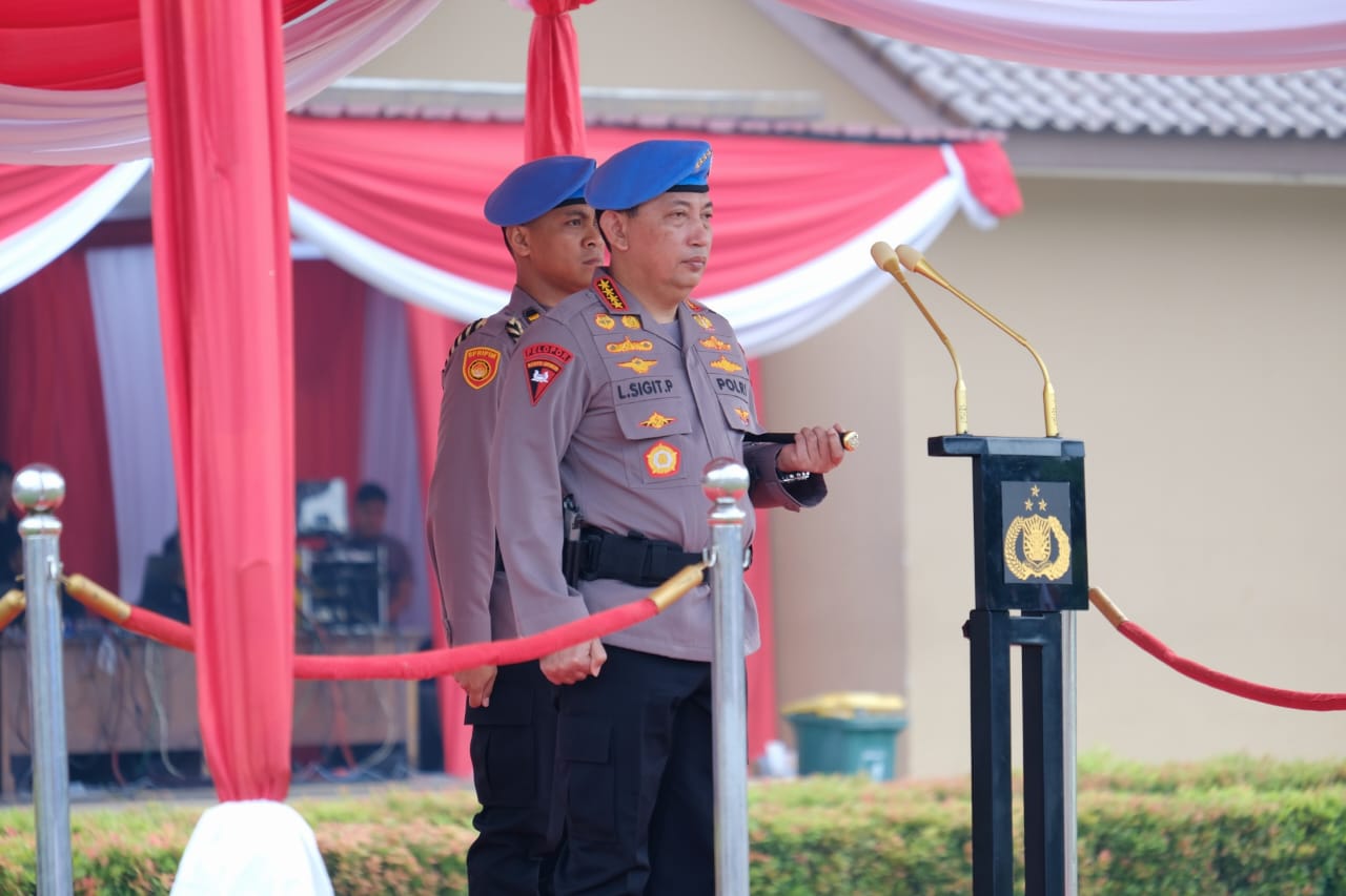 Kapolri pimpin pelepasan