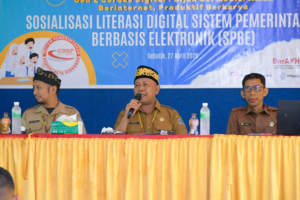 DKISP Kaltara Perkuat Literasi Digital Pelajar di Perbatasan Sebatik