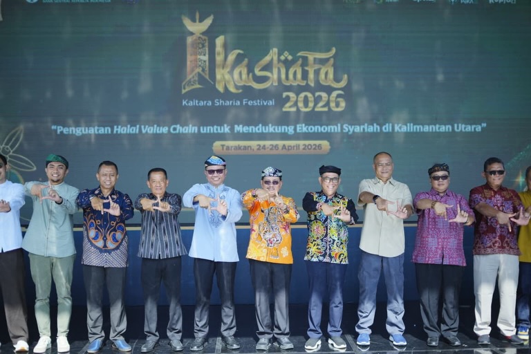 Puncak KaShaFa 2026: Wagub Ingkong Ala Ajak Perkuat Ekosistem Ekonomi Syariah di Kaltara 