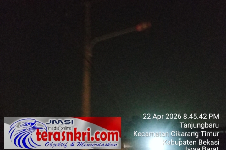 Puluhan Lampu PJU Mati di Desa Tanjung Baru, Warga Keluhkan Jalan Gelap dan Rawan Kejahatan