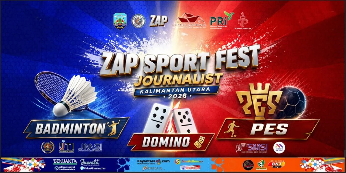Jurnalis Kaltara Siap Berlaga di ZAP Sport Fest Journalist