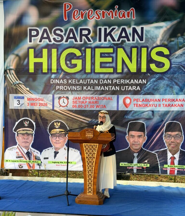 Pemprov Resmikan Pasar Ikan Higienis di Tarakan, Dukung Inflasi dan Kesejahteraan Nelayan