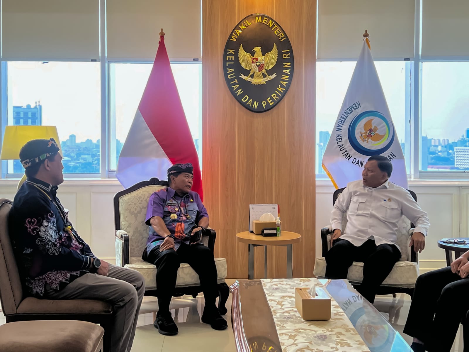 Gubernur Dorong Penguatan Sektor Kelautan dan Perikanan Kaltara Bersama KKP RI