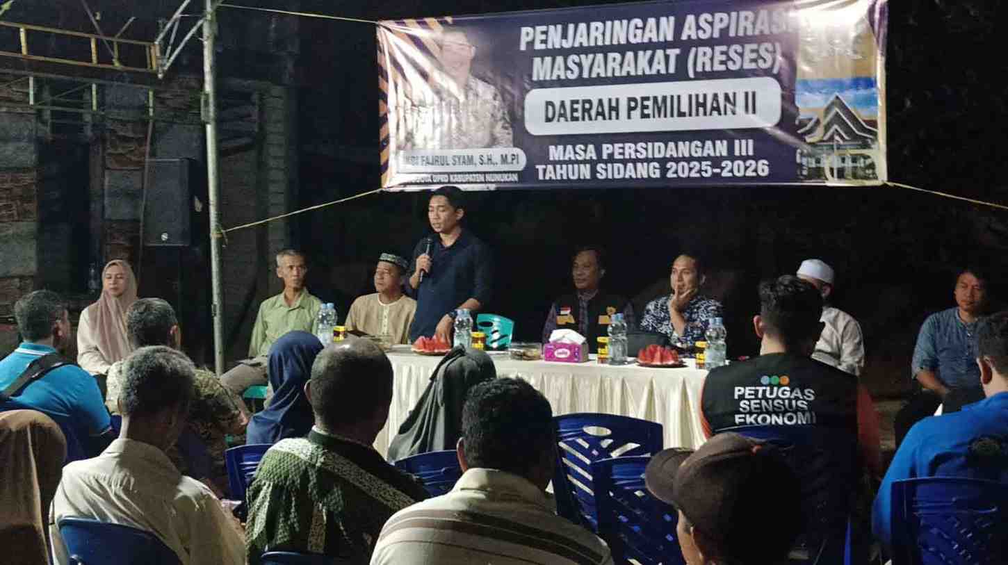 Reses DPRD Nunukan, Andi Fajrul Syam Serap Aspirasi Warga Nunukan Selatan