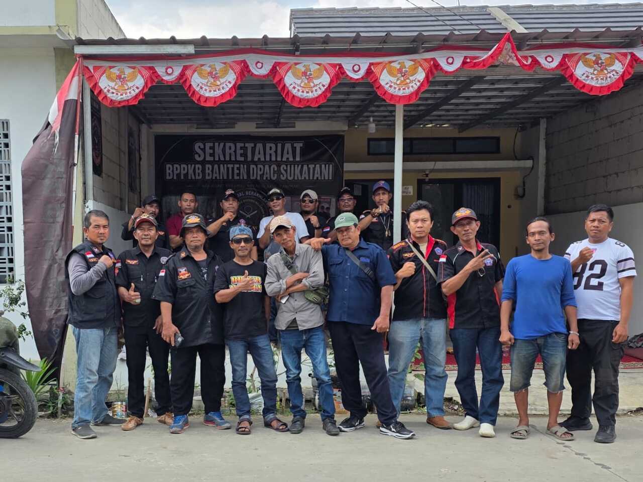 Pengurus BPPKB Banten DPAC Sukatani Sampaikan Peran Sekjen dan Harapan Kemitraan dengan TNI-Polri