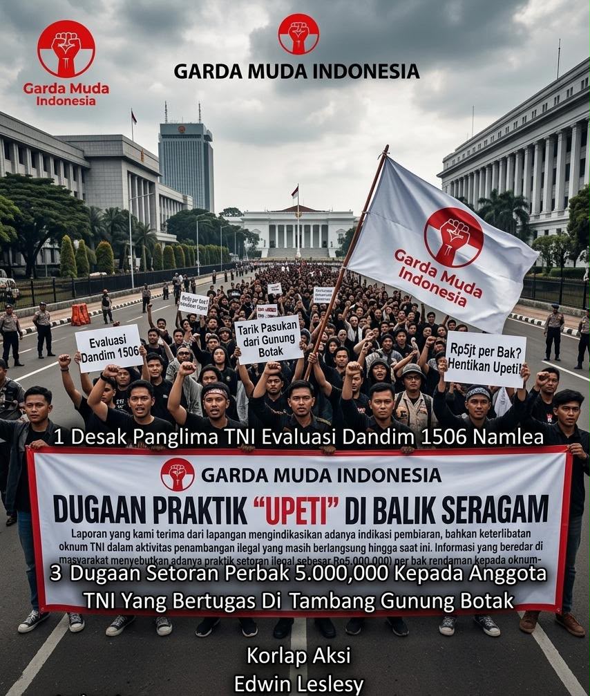 Bantah Tuduhan ‘Upeti’ di Gunung Botak, Dandim 1506/Namlea Cium Indikasi Provokasi dari Aktor Tambang Ilegal