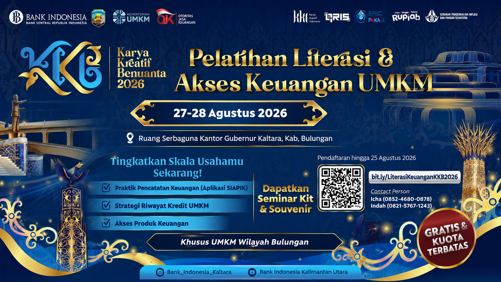 BI Kaltara Perkuat UMKM Lewat Digitalisasi dan Akses Pembiayaan