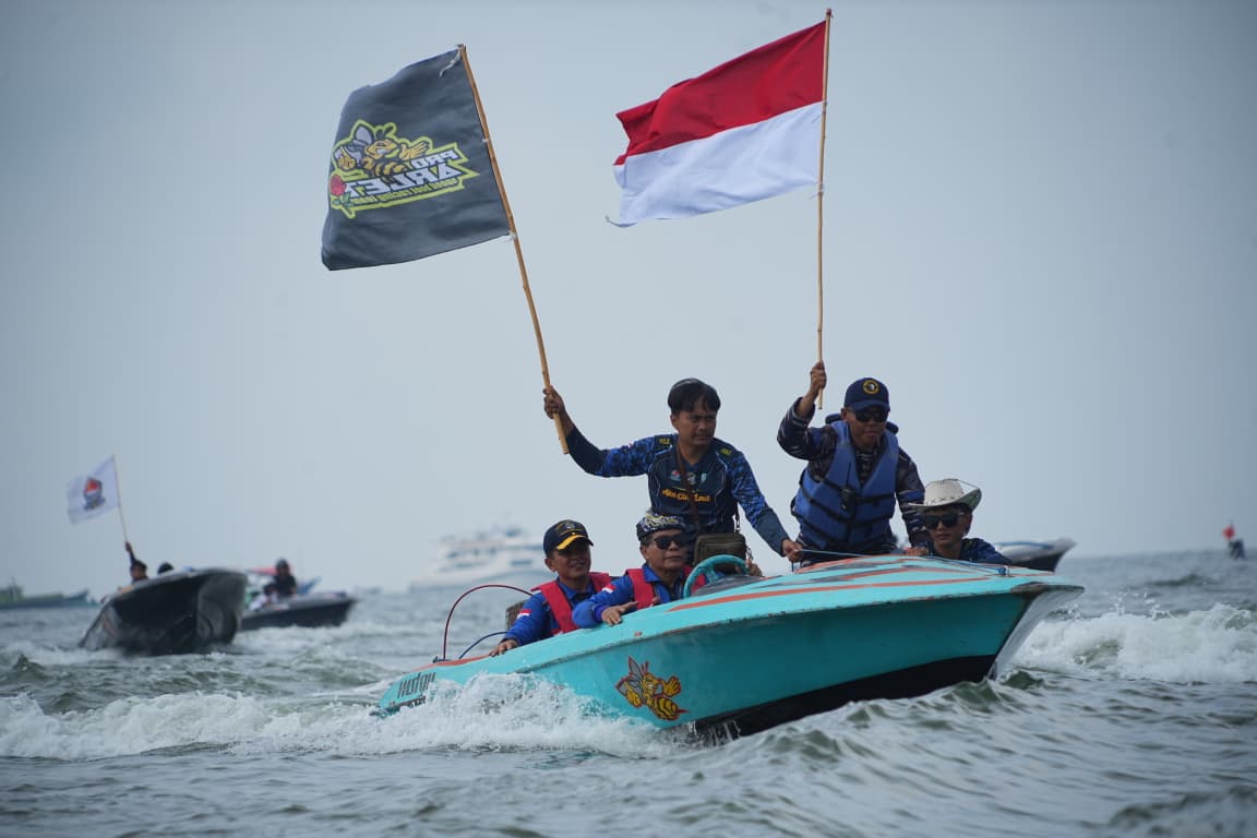 39 Peserta Ikuti Balap Speedboat, UMKM Ikut ‘Kecipratan’ Manfaat Ekonomi