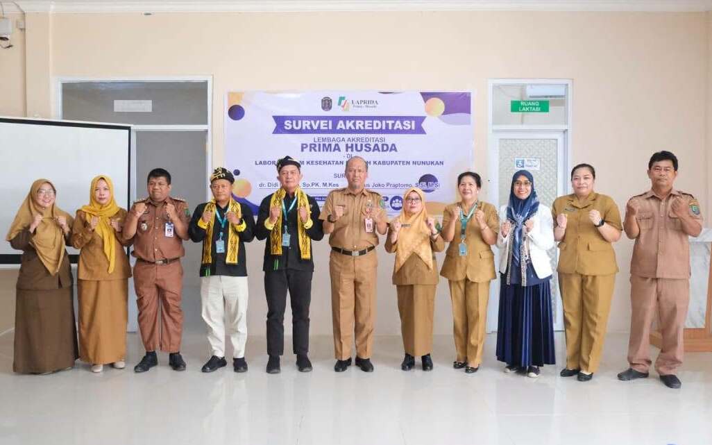 Tingkatkan Mutu Pelayanan Kesehatan Perbatasan, Pemkab Nunukan Gelar Akreditasi UPTD Labkesda