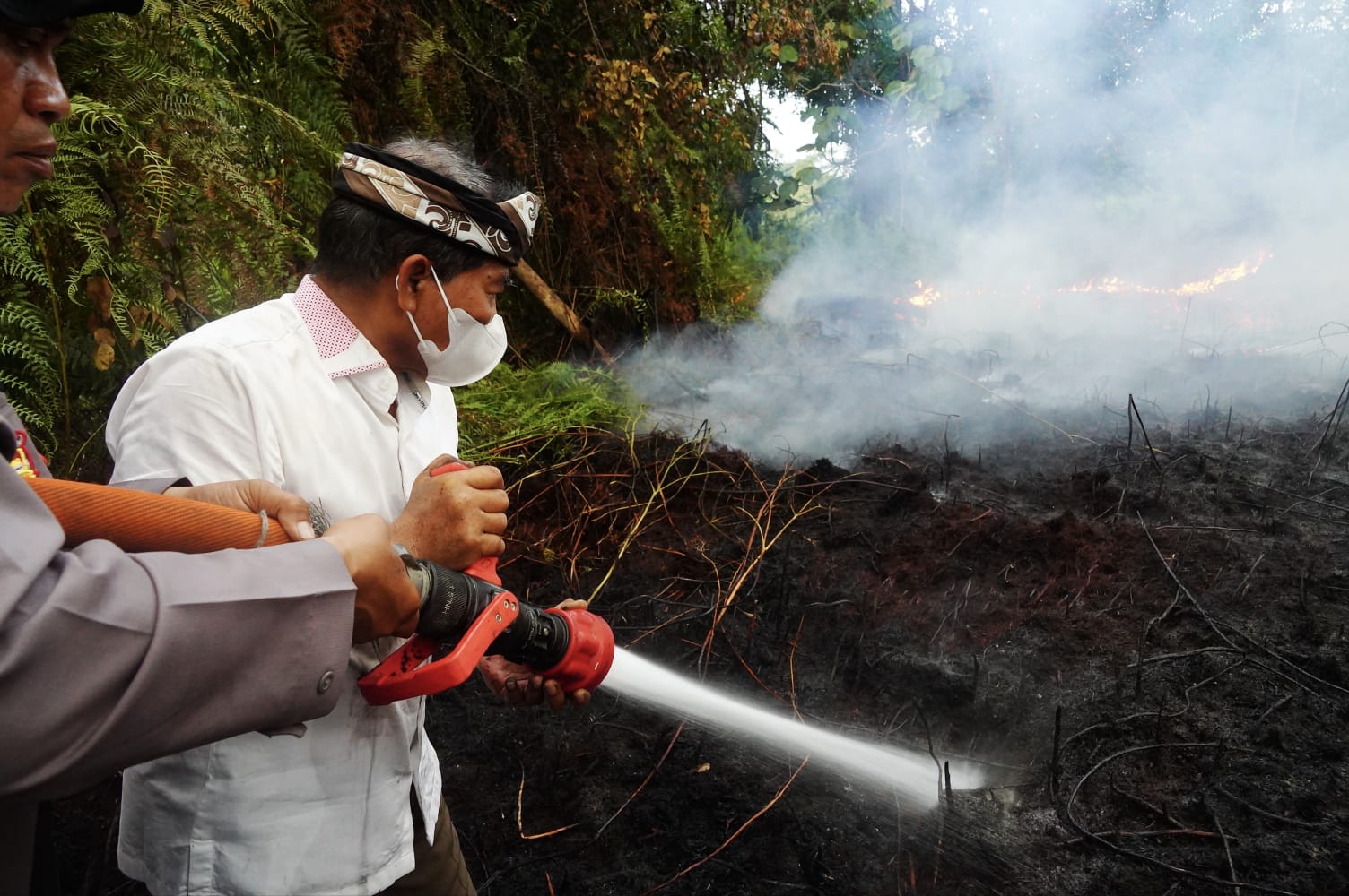 Karhutla Kaltara Terendah di Kalimantan, Kewaspadaan Tetap Diperketat