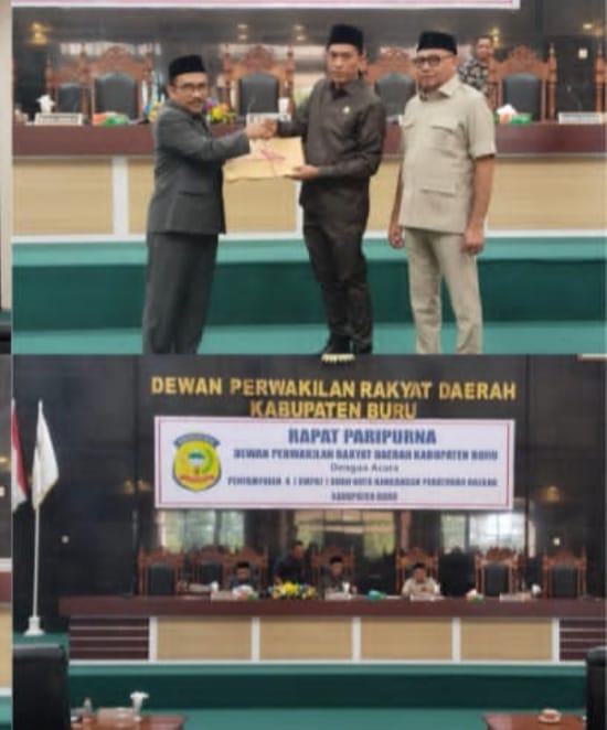 Pemkab Buru Sampaikan 4 Ranperda ke DPRD Buru