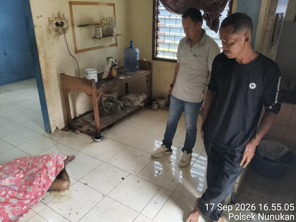 Diduga Serangan Jantung, Pria 52 Tahun Ditemukan Meninggal di Rumahnya di Nunukan Selatan