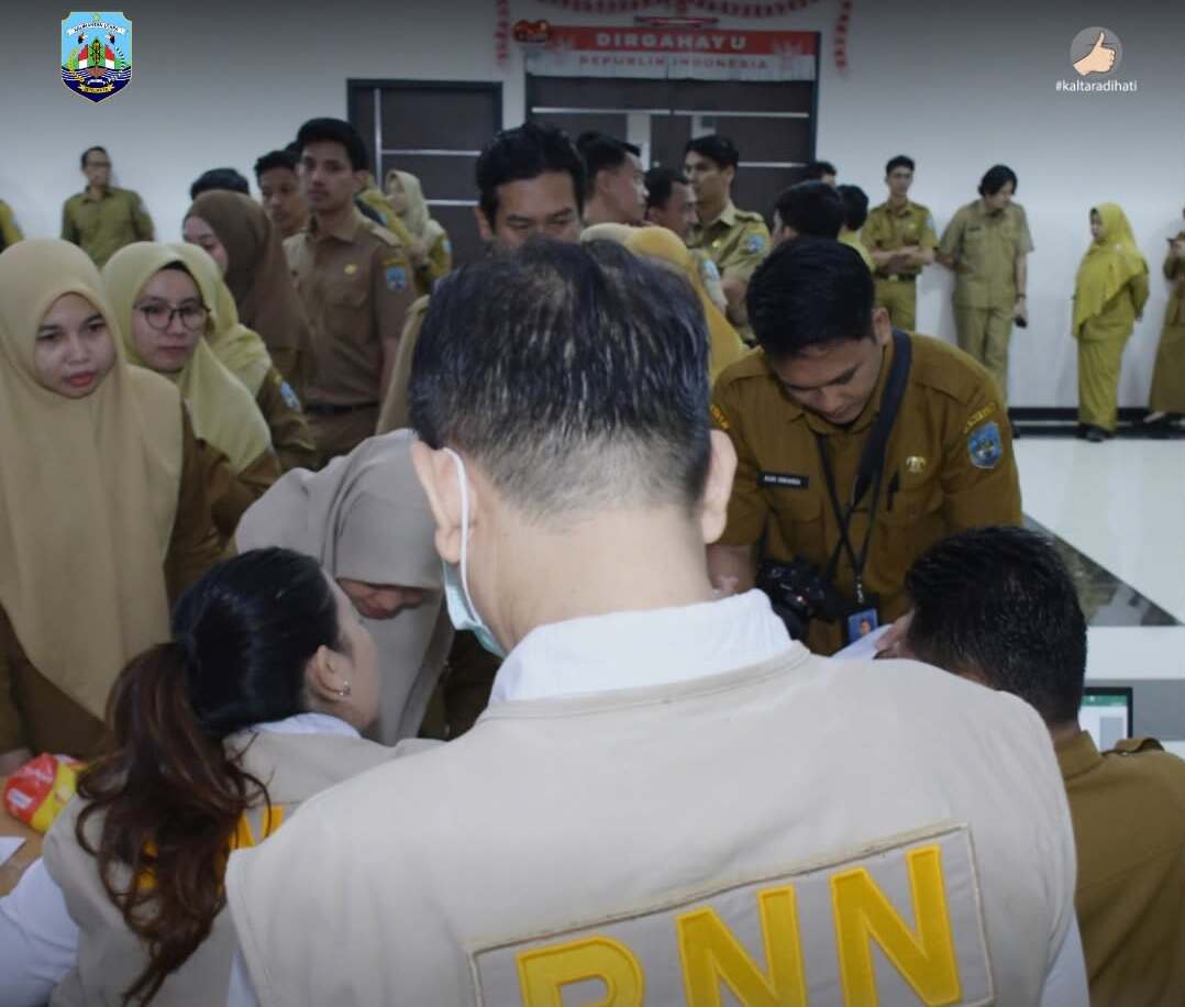 Pemprov Kaltara Gelar Tes Urine 500 ASN untuk Cegah Penyalahgunaan Narkoba