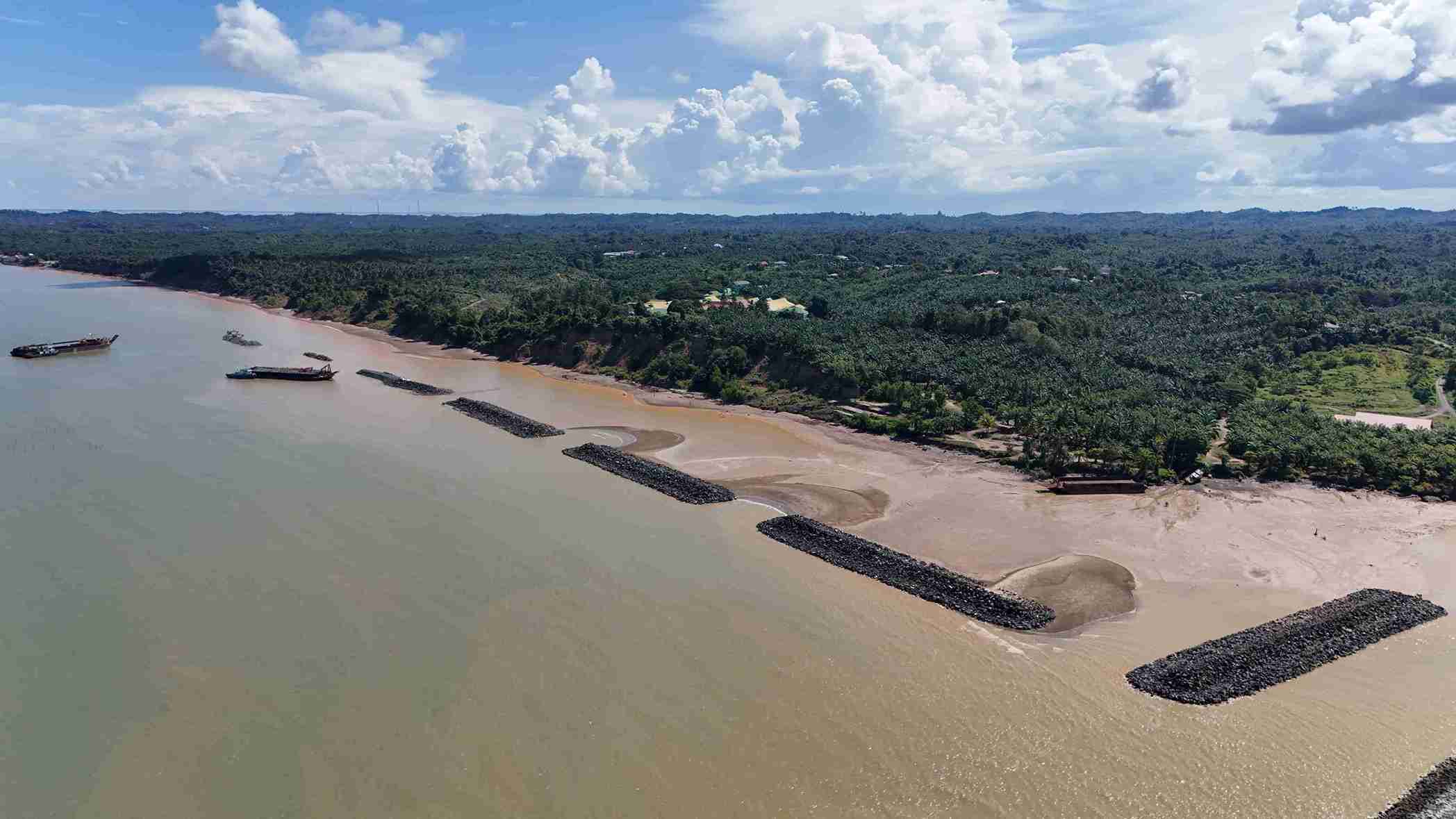 Gelombang Mulai Tertahan, Warga Sebatik Apresiasi Pembangunan Breakwater